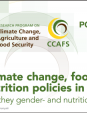 Policy Brief no. 14 - Climate change, food and nutrition policies in Uganda: Are they gender- and nutrition-sensitive?