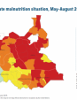 Map 56 - South Sudan, IPC Acute malnutrition situation, May–August 2019